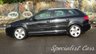 USED 2005 55 AUDI A3 2.0 SPORTBACK TD QUATTRO 5d 138 BHP 