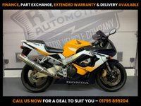 USED 2001 Y HONDA CBR900RR FIREBLADE 929cc - BUY ONLINE 24 HRS A DAY - FINANCE AVAILABLE - ALL TYPES OF CREDIT ACCEPTED WITH SCORPION RACE EXHAUST