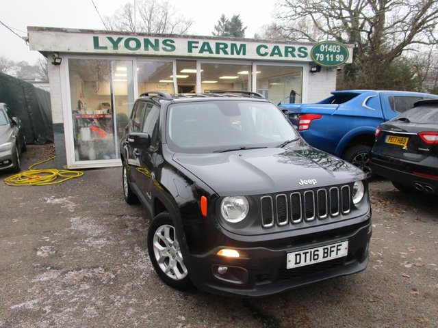 2016 16 Jeep Renegade 1.6 M-JET LONGITUDE 5d 118 BHP