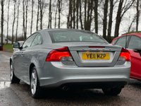 USED 2011 11 VOLVO C70 2.0 D3 SE LUX GEARTRONIC 2d 150 BHP REAR PARKING AID + MEMORY SEATS +