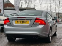 USED 2011 11 VOLVO C70 2.0 D3 SE LUX GEARTRONIC 2d 150 BHP REAR PARKING AID + MEMORY SEATS +