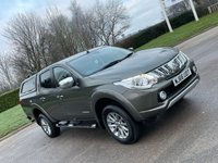 USED 2016 66 MITSUBISHI L200 2.4 DI-D 4X4 WARRIOR DCB 178 BHP ** NO VAT * *  SAT NAV ** LOW MILES
