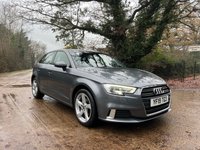 USED 2019 19 AUDI A3 1.5 SPORTBACK TFSI SPORT 5d 148 BHP ZERO DEPOSIT FINANCE AVAILABLE