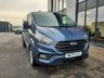USED 2021 71 FORD TRANSIT CUSTOM 2.0 300 LIMITED DCIV CREWVAN L2 LWB 130PS CAPTAINS CHAIR -5 SEAT LWB CREW VAN