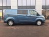 USED 2021 71 FORD TRANSIT CUSTOM 2.0 300 LIMITED DCIV CREWVAN L2 LWB 130PS CAPTAINS CHAIR -5 SEAT LWB CREW VAN