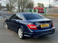 USED 2012 12 MERCEDES-BENZ C-CLASS 2.1L C220 CDI BLUEEFFICIENCY SPORT 4d AUTO 168 BHP 