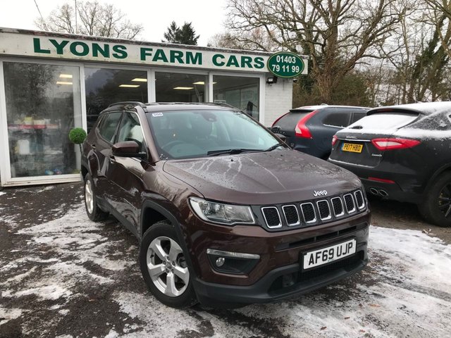2019 69 Jeep Compass 1.6 MULTIJET II LONGITUDE 5d 119 BHP