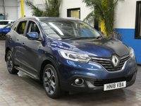 USED 2018 18 RENAULT KADJAR 1.5 DYNAMIQUE S NAV DCI 5d 110 BHP Euro 6, CAZ AND ULEZ COMPLIANT, Sat Nav, Apple Car Play, Cruise Control
