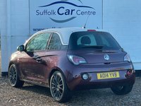 USED 2014 14 VAUXHALL ADAM 1.4 GLAM 3d 85 BHP www.suffolkcarcentre.co.uk - Located at Lowestoft