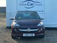 USED 2014 14 VAUXHALL ADAM 1.4 GLAM 3d 85 BHP www.suffolkcarcentre.co.uk - Located at Lowestoft