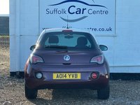 USED 2014 14 VAUXHALL ADAM 1.4 GLAM 3d 85 BHP www.suffolkcarcentre.co.uk - Located at Lowestoft