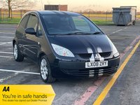 USED 2008 08 MITSUBISHI COLT 1.1 CZ1 BLACK HAWK 3d 75 BHP 