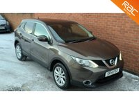 USED 2014 14 NISSAN QASHQAI 1.5 DCI ACENTA PREMIUM 5d 108 BHP VERY LOW MILES - RAC WARRANTY - 1 OWNER - FULL SERVICE HISTORY
