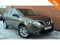 USED 2014 14 NISSAN QASHQAI 1.5 DCI ACENTA PREMIUM 5d 108 BHP VERY LOW MILES - RAC WARRANTY - 1 OWNER - FULL SERVICE HISTORY