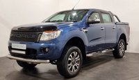 USED 2015 15 FORD RANGER 2.2 LIMITED 4X4 DCB TDCI 4d 148 BHP Striking Performance blue, Full leather, 18" Wild Track Alloy Wheels , Navigation,