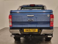 USED 2015 15 FORD RANGER 2.2 LIMITED 4X4 DCB TDCI 4d 148 BHP Striking Performance blue, Full leather, 18" Wild Track Alloy Wheels , Navigation,