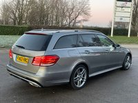 USED 2013 63 MERCEDES-BENZ E-CLASS 2.1 E300 BLUETEC HYBRID AMG SPORT 5d 202 BHP SAT NAV + LEATHER SEATS +P, SENSORS