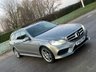 USED 2013 63 MERCEDES-BENZ E-CLASS 2.1 E300 BLUETEC HYBRID AMG SPORT 5d 202 BHP SAT NAV + LEATHER SEATS +P, SENSORS