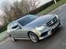 USED 2013 63 MERCEDES-BENZ E-CLASS 2.1 E300 BLUETEC HYBRID AMG SPORT 5d 202 BHP SAT NAV + LEATHER SEATS +P, SENSORS