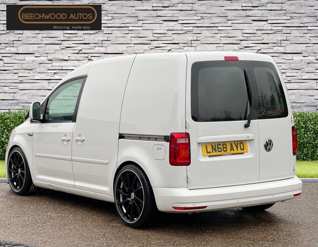 USED 2018 68 VOLKSWAGEN CADDY 1.4L C20 TSI BEECHWOOD CUSTOM BMT 0d 123 BHP *ULEZ*PETROL*1 OWNER*