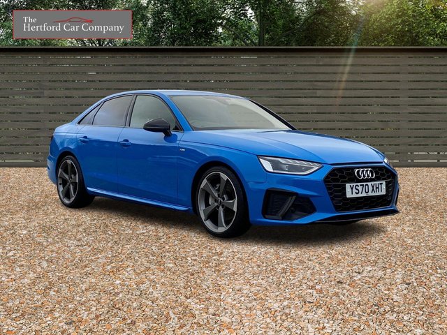 2020 70 Audi A4 2.0 TFSI S LINE BLACK EDITION MHEV 4d 202 BHP