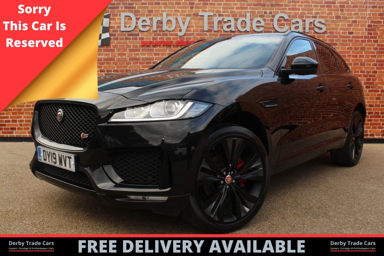 2019 Jaguar F-Pace S Awd £34,990 