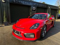USED 2016 16 PORSCHE CAYMAN COUPE 3.8 GT4 2d 380 BHP 
