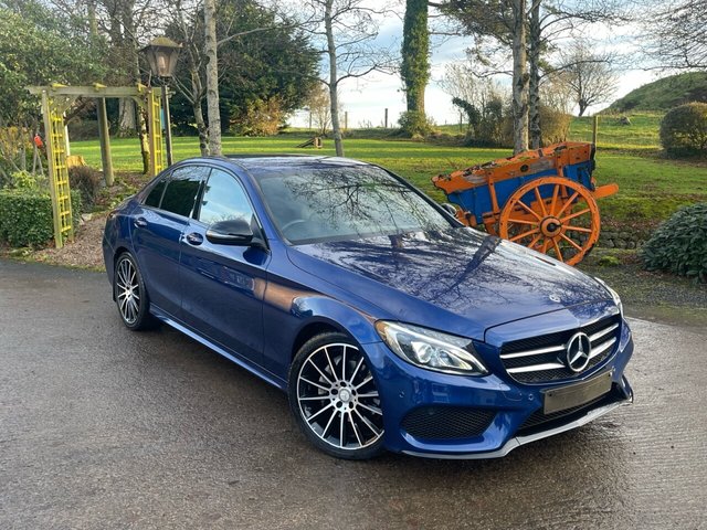 2017 55 Mercedes-Benz C-Class 2.1 C 220 D AMG LINE 4d 170 BHP
