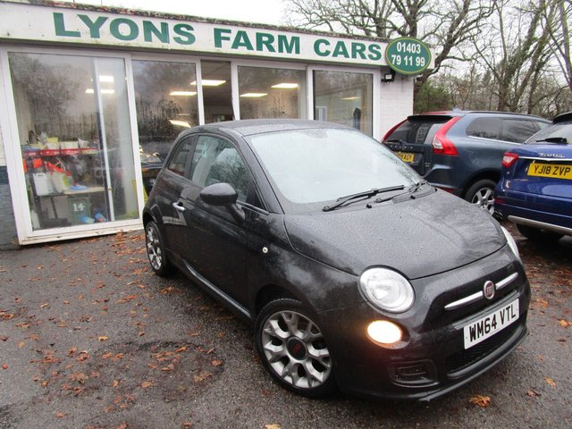2014 64 Fiat 500 1.2 S (SPORT) 3d 69 BHP