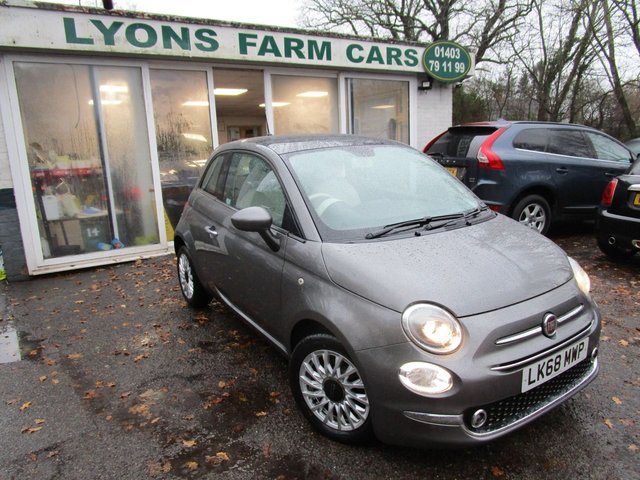 2018 68 Fiat 500 1.2 LOUNGE DUALOGIC 3d 69 BHP NEW SHAPE AUTOMATIC