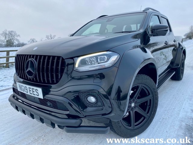2019 19 Mercedes-Benz X-Class 2.3 X250 D 4MATIC POWER 4d 188 BHP
