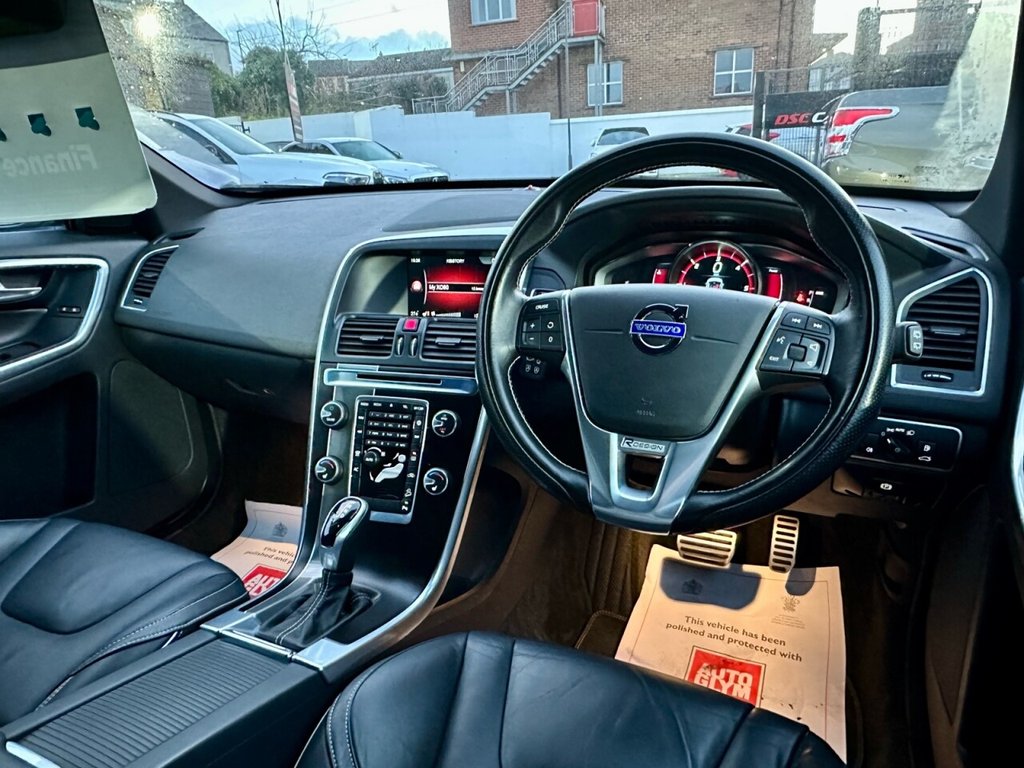 USED 2014 64 VOLVO XC60 2.4 D4 R-DESIGN LUX NAV AWD 5d 178 BHP HARMAN KARDON SOUND SYSTEM