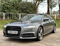 USED 2016 66 AUDI A6 2.0 TDI ULTRA BLACK EDITION 4d 188 BHP 2 KEYS - FULL SERVICE HISTORY