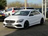 USED 2018 68 MERCEDES-BENZ CLA 2.1 CLA 220 D AMG LINE NIGHT EDITION 4d 168 BHP Finished in POLAR WHITE Metallic with contrasting Heated LEATHER/ALCANTARA SPORTS interior. This four door coupe is like a stylish mini CLS. It has a big boot and high tech safety features. Features inc 1 Owner, Sat Nav, Rear View Camera, B/TOOTH, Keyless Start, Privacy Glass, Alloys, Heated Leather/Alcantara, Cruise and much more. Dealers Serviced at 12885 miles, 22871 miles, 32210 miles, 43094 miles on 28/7/2022. MOT due 12/10/2023.