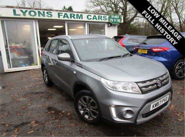 2017 67 Suzuki Vitara 1.6 SZ4 5d 118 BHP