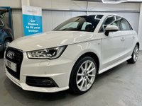 USED 2015 65 AUDI A1 1.4 TFSI CoD S line Sportback 5dr Petrol S Tronic Euro 6 (s/s) (150 ps) 1Owner,S-Tronic,P.Sensors