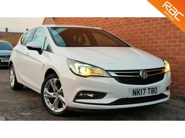 2017 17 Vauxhall Astra 1.4 SRI NAV 5d 148 BHP