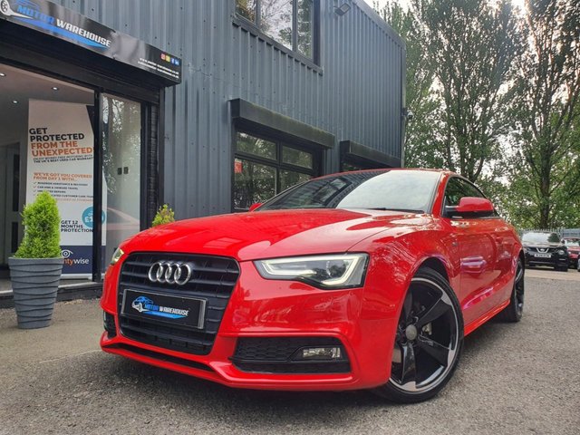 2012 62 Audi A5 1.8 TFSI BLACK EDITION 2d 168 BHP