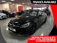 USED 2013 63 MERCEDES-BENZ E-CLASS 2.1 E220 CDI AMG SPORT 2d 170 BHP * PARK SENSORS * REV CAMERA * PRIVACY * AIR CON * CRUISE * NAV *