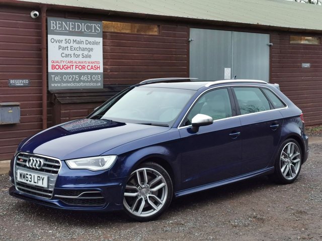 2014 63 Audi A3 2.0 S3 SPORTBACK QUATTRO 5d 296 BHP