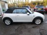 USED 2018 68 MINI CONVERTIBLE 1.5 COOPER CLASSIC 2d 134 BHP CONVERTIBLE *OVER &pound;2,000+ optional extras including; Cloth/leather Diamond upholstery, Metallic White Silver Paint, 16" Loop Spoke alloy wheels in silver, Interior Trim - Piano Black + Bonnet Stripes in White* One Owner, MOT until January 2024, Convertible, Great fuel economy! Service History + Just Serviced