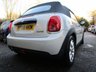 USED 2018 68 MINI CONVERTIBLE 1.5 COOPER CLASSIC 2d 134 BHP CONVERTIBLE *OVER &pound;2,000+ optional extras including; Cloth/leather Diamond upholstery, Metallic White Silver Paint, 16" Loop Spoke alloy wheels in silver, Interior Trim - Piano Black + Bonnet Stripes in White* One Owner, MOT until January 2024, Convertible, Great fuel economy! Service History + Just Serviced