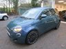 USED 2021 71 FIAT 500E 0.0 ICON 3d 117 BHP ELECTRIC AUTOMATIC *OVER &pound;1,500+ EXTRAS* SAVE OVER &pound;7,000 with this nearly-new stunning Fiat 500e Icon finished in optional extra Ocean Green Metallic and upgraded 17" Alloy Wheels. PLUS the optional extra Winter Pack which includes Heated Front Seats and Heated Windscreen Wiper Blade Area.