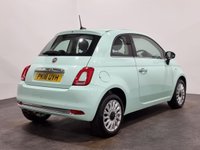 USED 2018 P FIAT 500 1.2 LOUNGE 3d 69 BHP Stylish Cool Mint 500 Lounge , Panoramic Glass roof