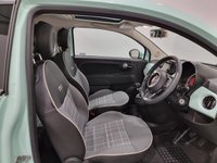 USED 2018 P FIAT 500 1.2 LOUNGE 3d 69 BHP Stylish Cool Mint 500 Lounge , Panoramic Glass roof