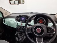 USED 2018 P FIAT 500 1.2 LOUNGE 3d 69 BHP Stylish Cool Mint 500 Lounge , Panoramic Glass roof