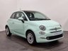 USED 2018 P FIAT 500 1.2 LOUNGE 3d 69 BHP Stylish Cool Mint 500 Lounge , Panoramic Glass roof