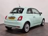USED 2018 P FIAT 500 1.2 LOUNGE 3d 69 BHP Stylish Cool Mint 500 Lounge , Panoramic Glass roof