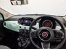 USED 2018 P FIAT 500 1.2 LOUNGE 3d 69 BHP Stylish Cool Mint 500 Lounge , Panoramic Glass roof