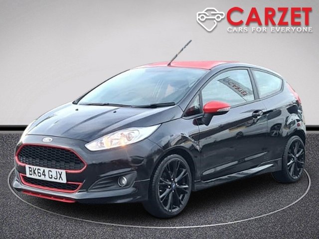 2014 64 Ford Fiesta 1.0L ZETEC S BLACK EDITION 3d 139 BHP